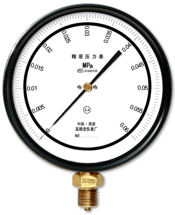 微壓精密壓力表照片
